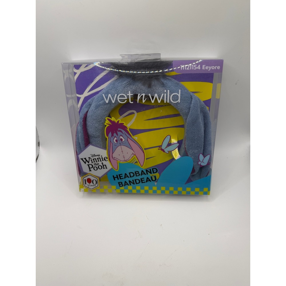 Wet n Wild Womens Eeyore‎ Winnie the Pooh Headband Disney Skincare Spa Aesthetic